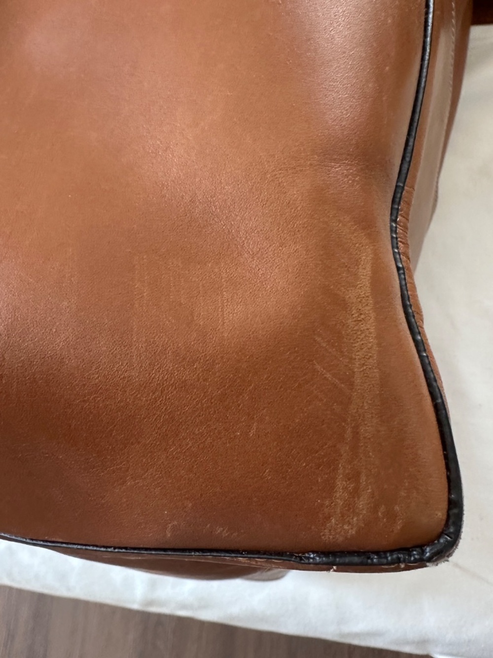 Céline Seau Sangle brown leather 2015 Phoebe Philo - Picture 6 of 16